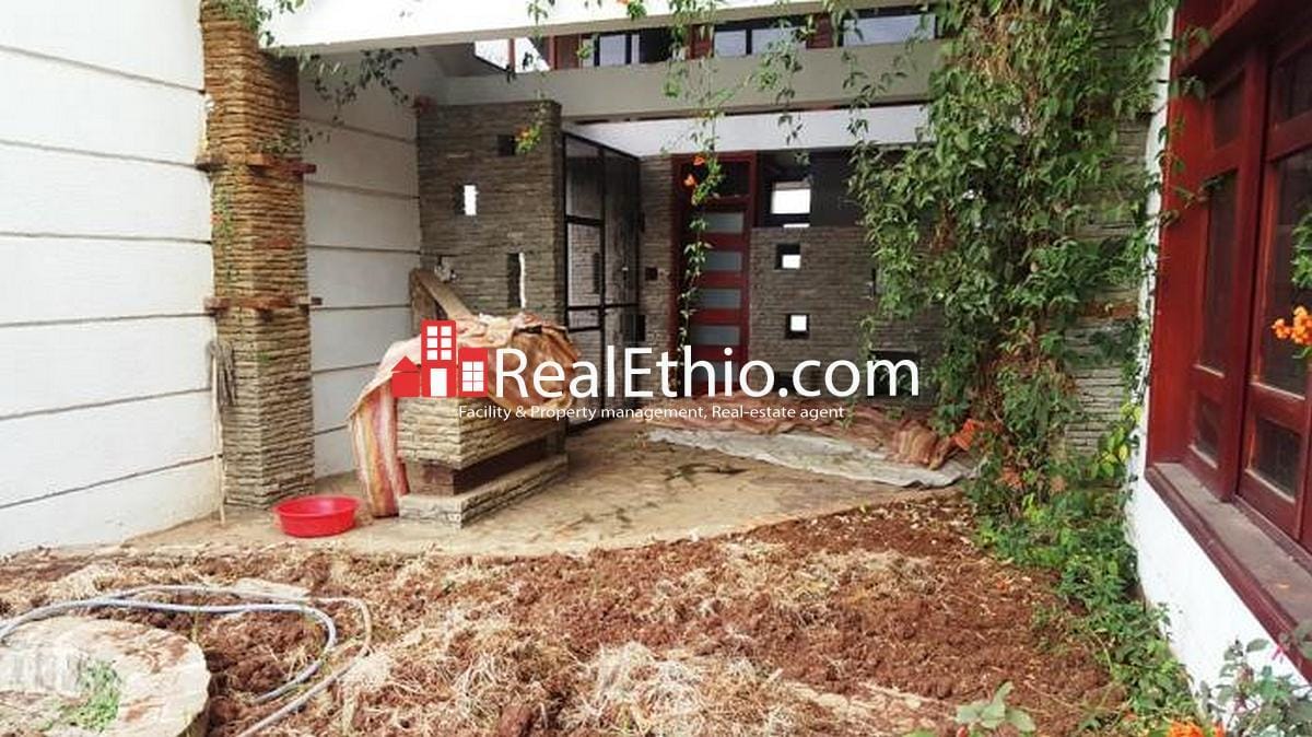 House for sale, Lebu, artistic design, 4 bed room, 250 meter square, Addis Ababa. Real Ethio