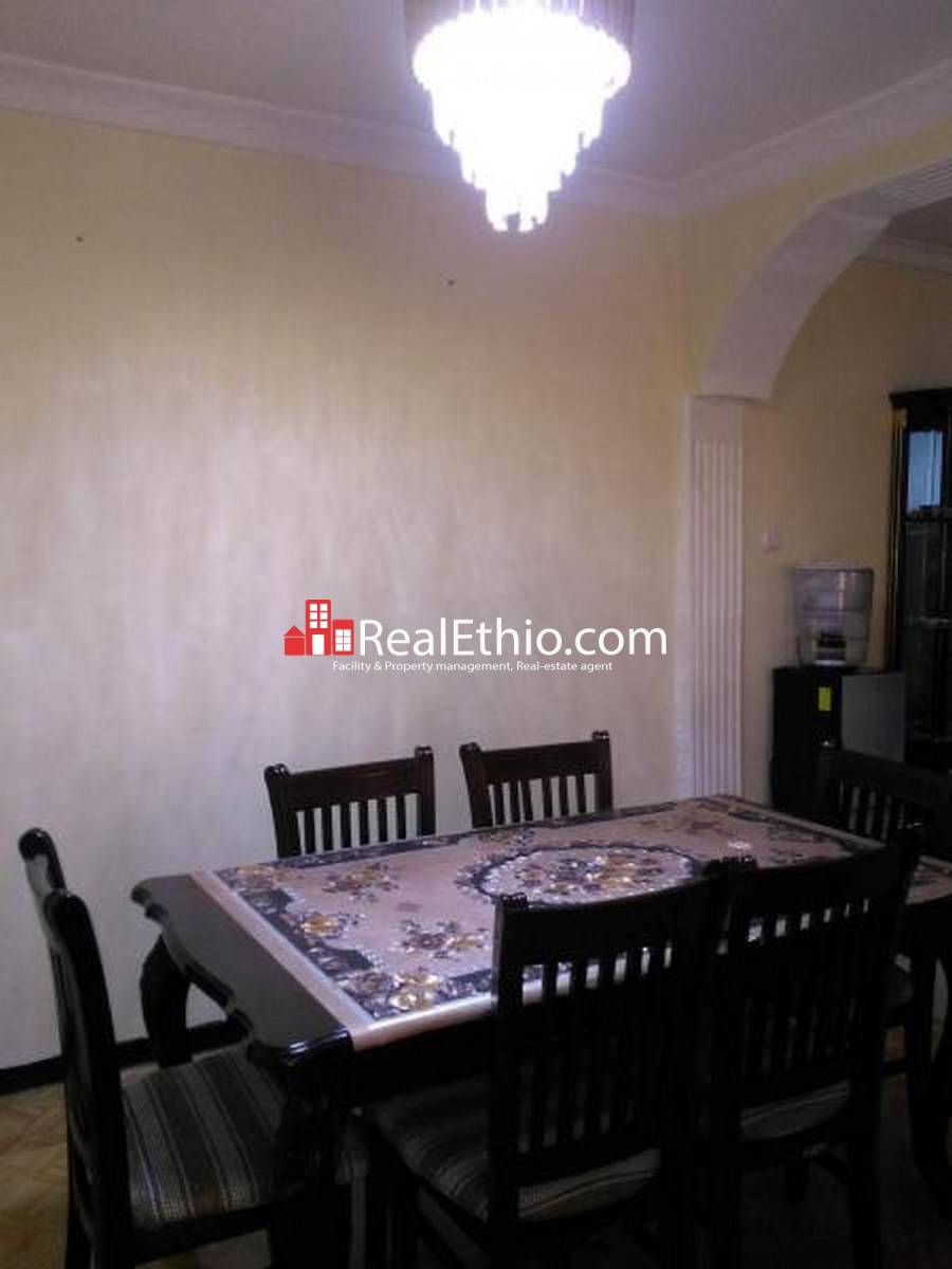 Asko Addisu Sefer, Fully furnished 3 bedrooms house for rent, Addis