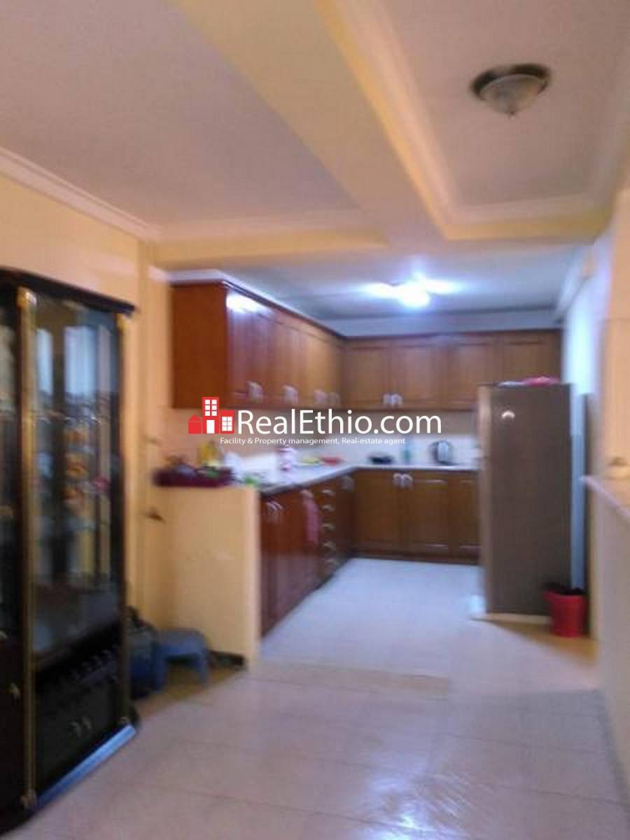 Asko Addisu Sefer, Fully furnished 3 bedrooms house for rent, Addis