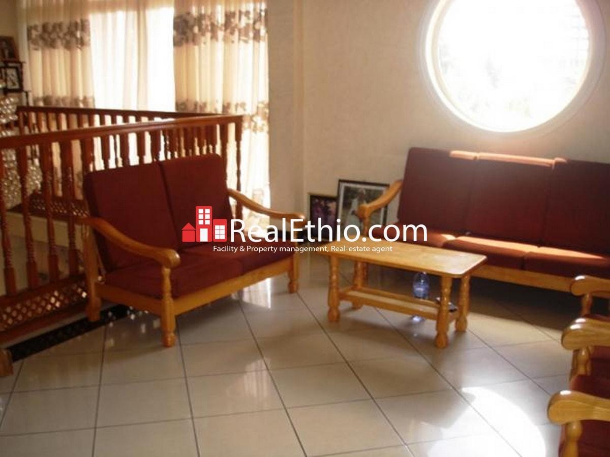 Four bed room ground plus two house for rent at CMC, Addis Ababa