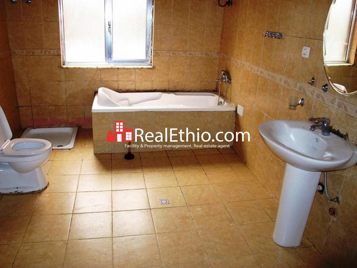 Five bed room ground plus one house for rent at CMC, Addis Ababa