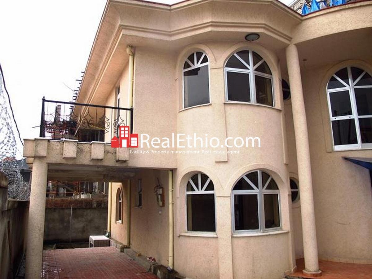 Five bed room ground plus one house for rent at CMC, Addis Ababa