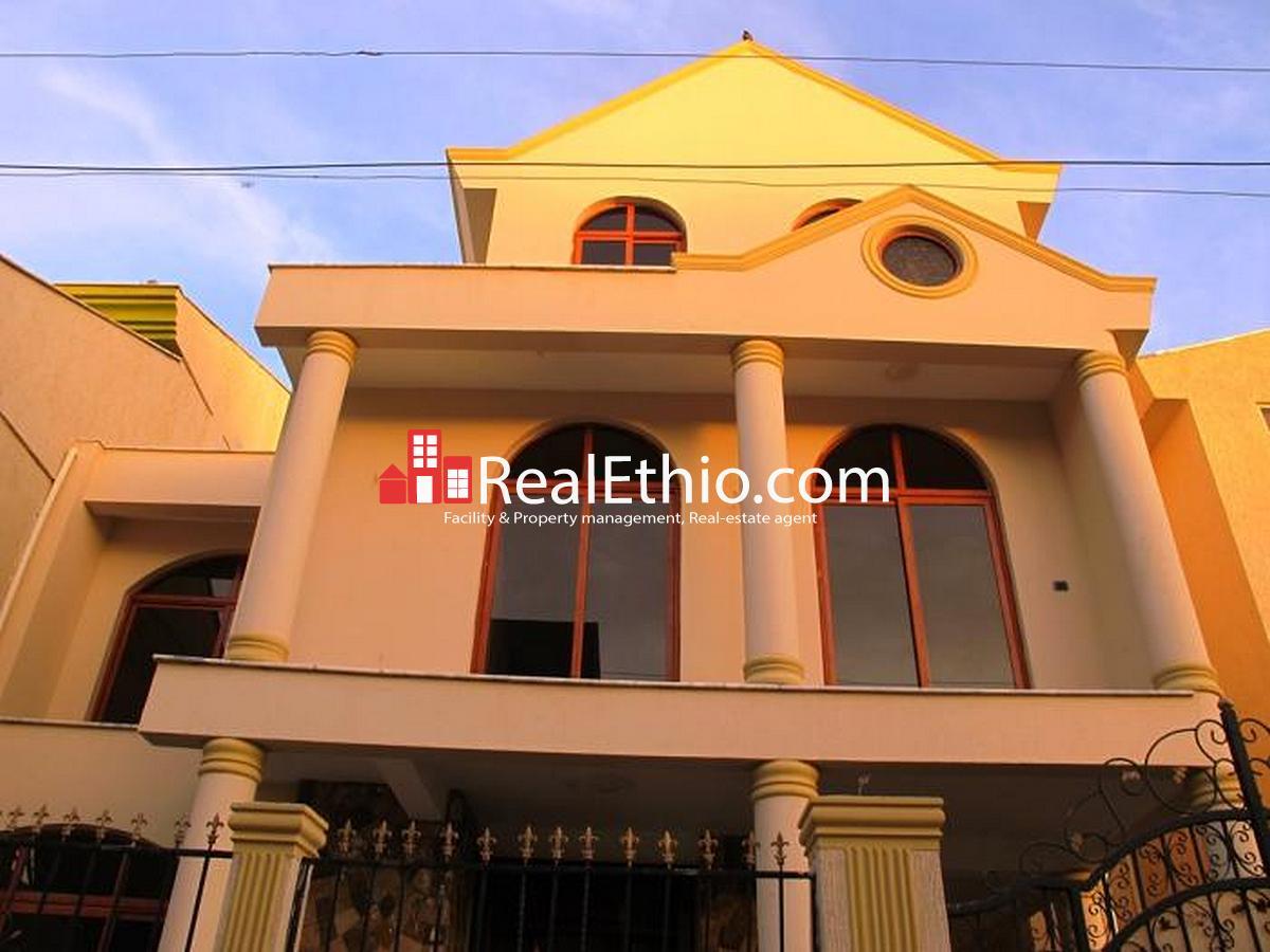 Six bed room ground plus two house for rent at Bole Bulbula, Addis