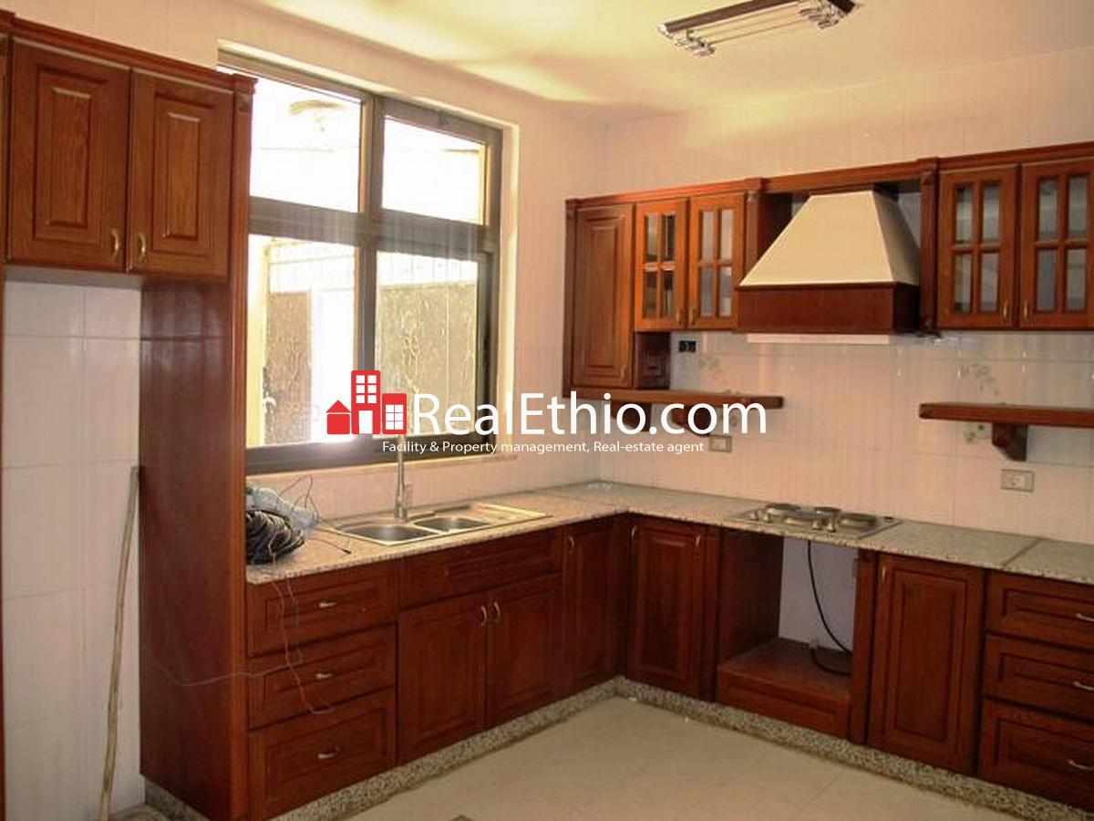 Five bed room ground plus two new house for rent at CMC Summit, Addis