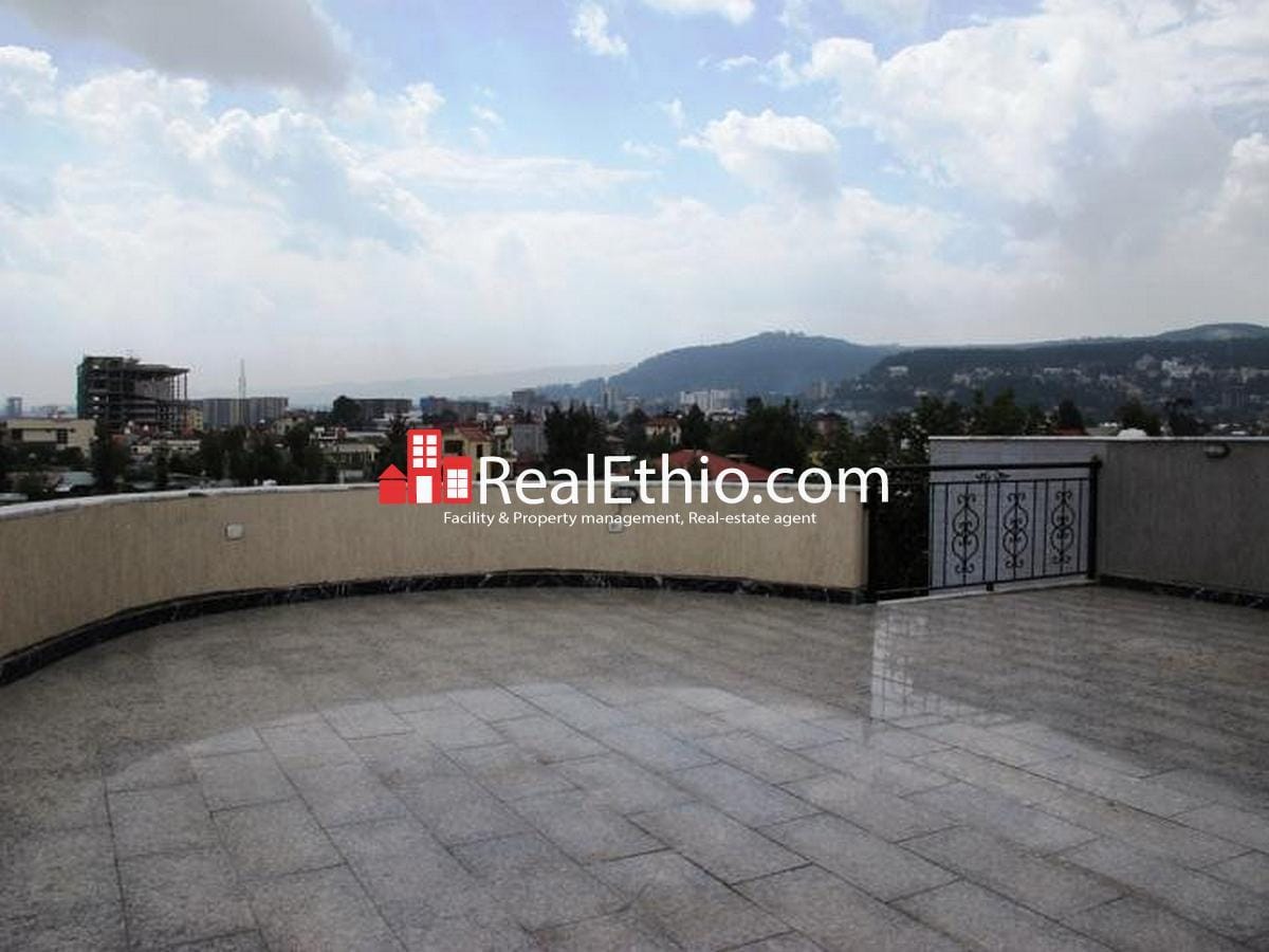 House for rent, Gerji Mebrat Hail, 5 bed room, Addis Ababa. Real Ethio