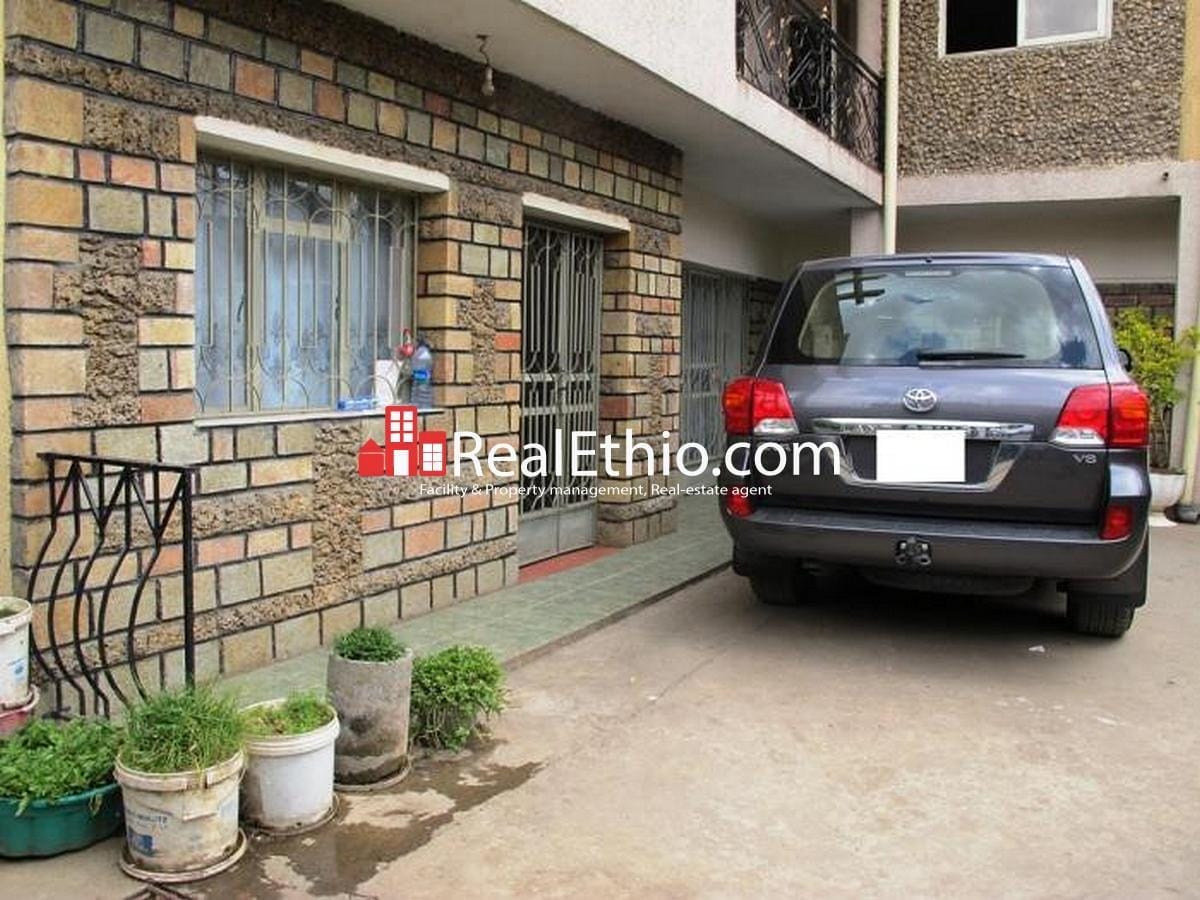 Four bed room ground plus one house on 260 meter square plot of land for sale at Kotebe, Addis