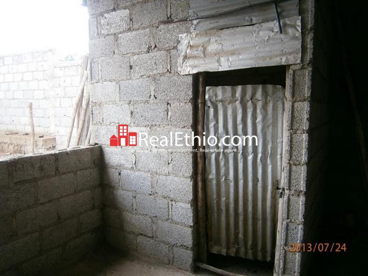 House for sale Service quarter on 400 meter square plot of land for sale at Akaki Gelan