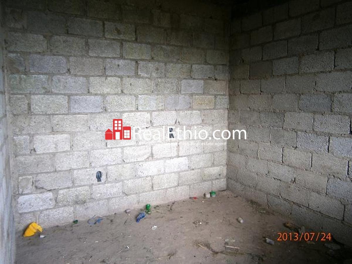 House for sale Service quarter on 400 meter square plot of land for sale at Akaki Gelan