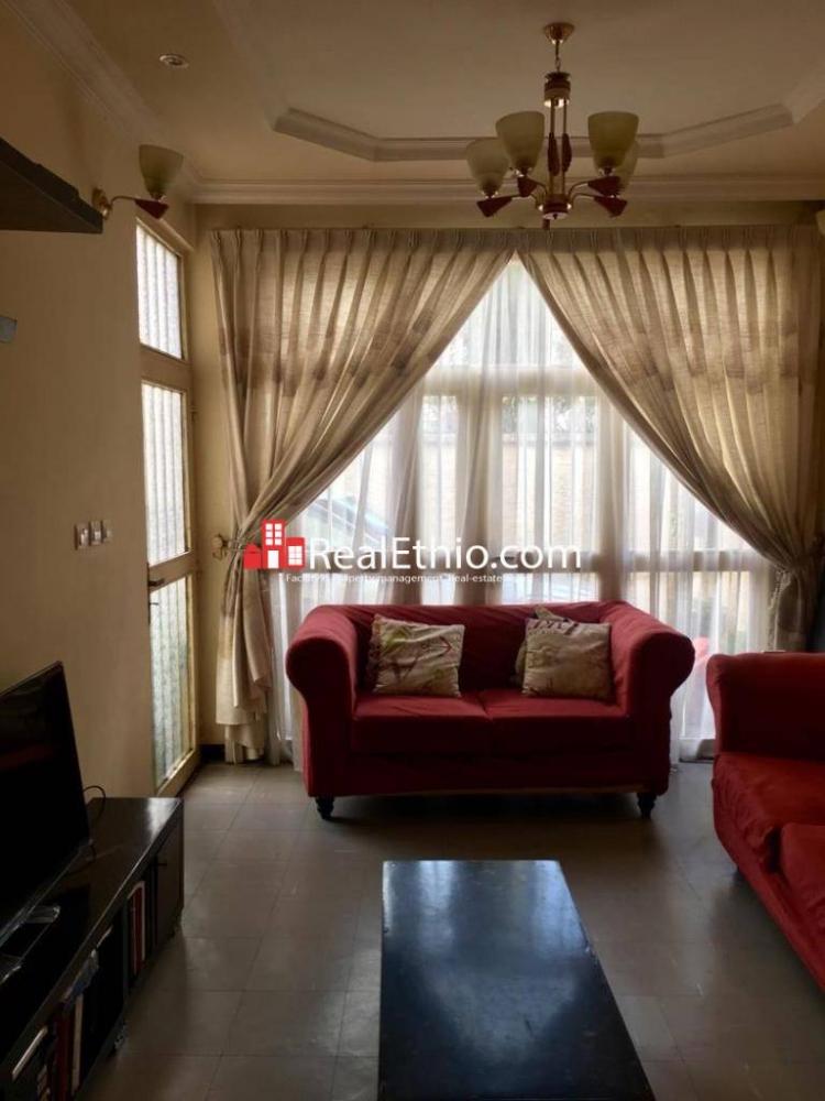 Goro, furnished 3 bedrooms house for rent, Addis Ababa. Real Ethio