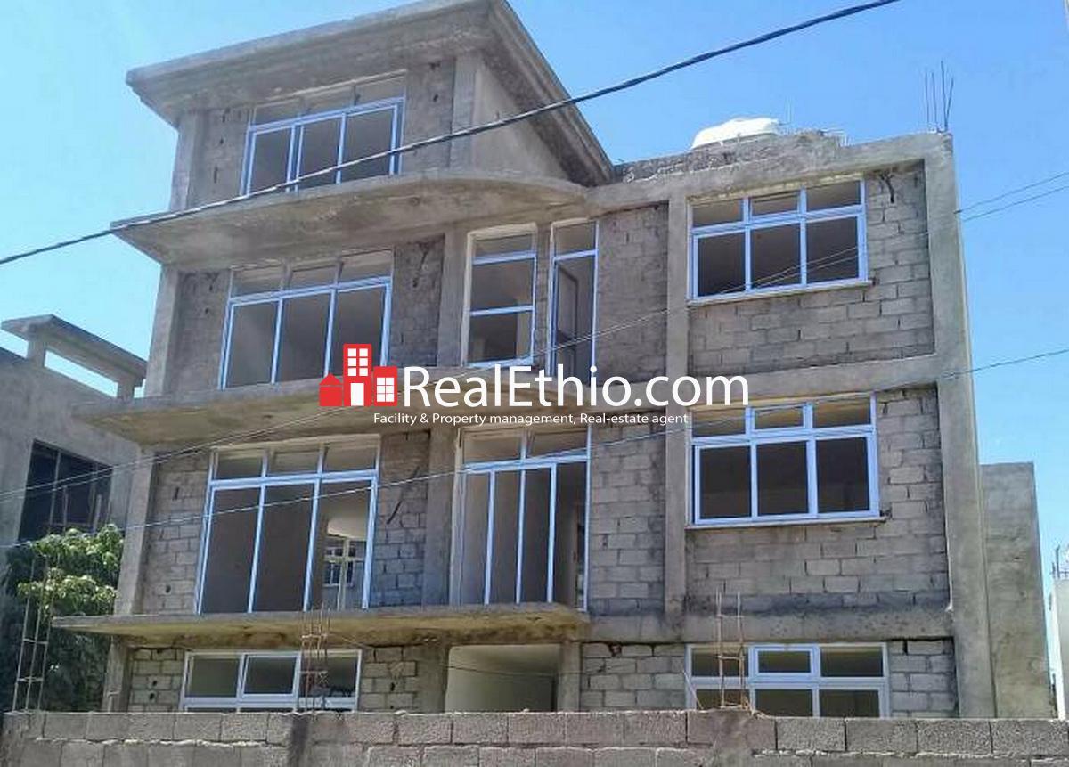 CMC, unfinished house for sale, 7 bed rooms, 500 meter square, Addis