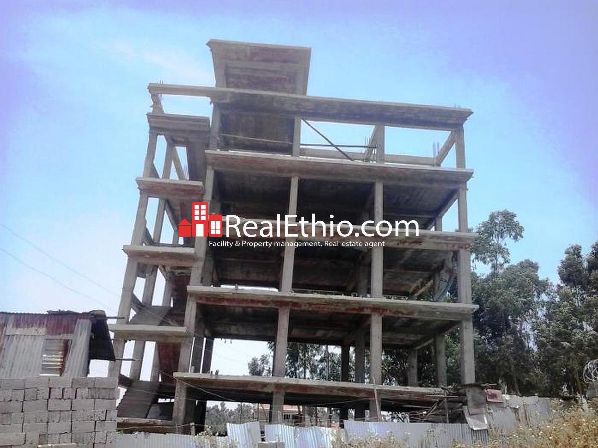 Ground plus four building on 230 meter square plot of land for sale at