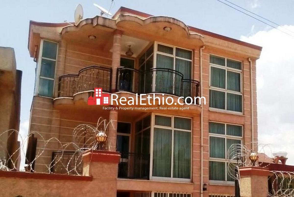 House for sale G+2 house for sale located at Burayu, Ashewa Meda