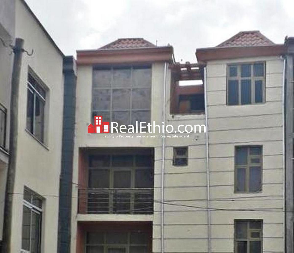 Lebu Haile Garment, 72 meter square house for sale, Addis Ababa. Real