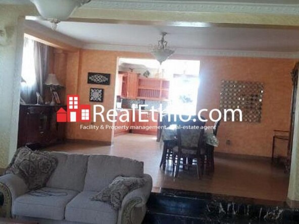 Lemhotel, B+G+1, 414 meter square house for sale, Addis Ababa.