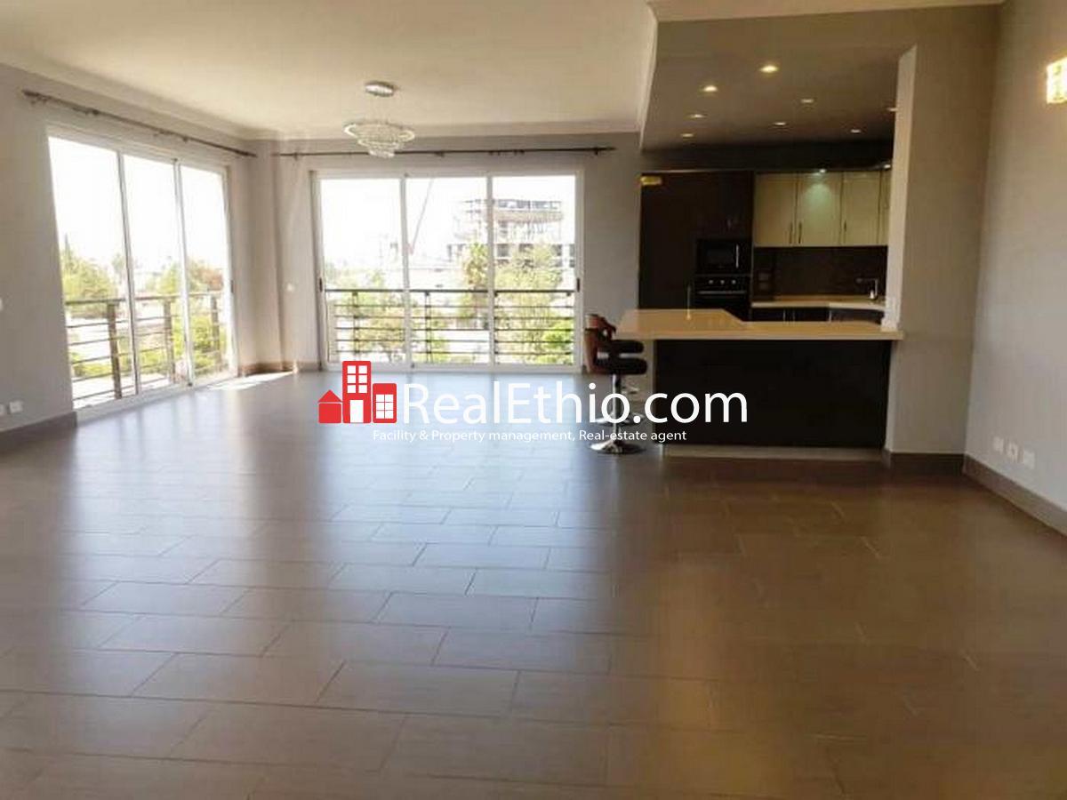 Three bed room apartment for rent at Lancha, Addis Ababa.