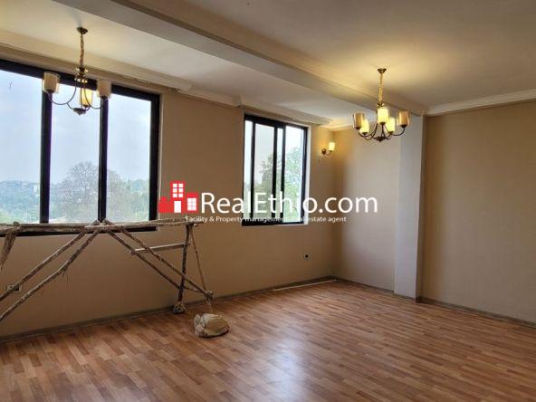 Aware or Kebena, 2 bedrooms apartment for rent, Addis Ababa.
