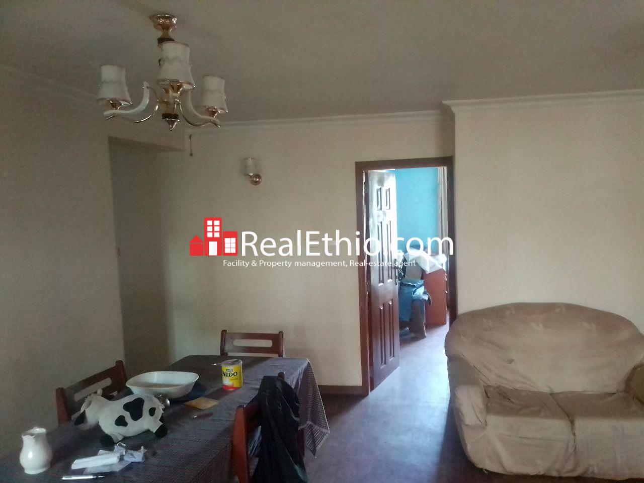 Ayat or Kara Yeka Abado, two bedrooms condominium for sale, Addis Ababa
