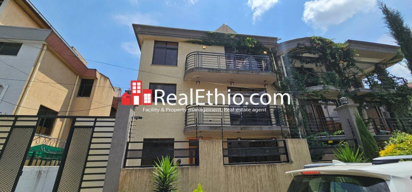 CMC, G+2 Seven Bedrooms House for Rent, Addis Ababa. Real Ethio