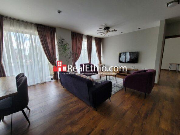 Bole Medhani Alem, 3 bedrooms Furnished Apartment for Rent, Addis Ababa.