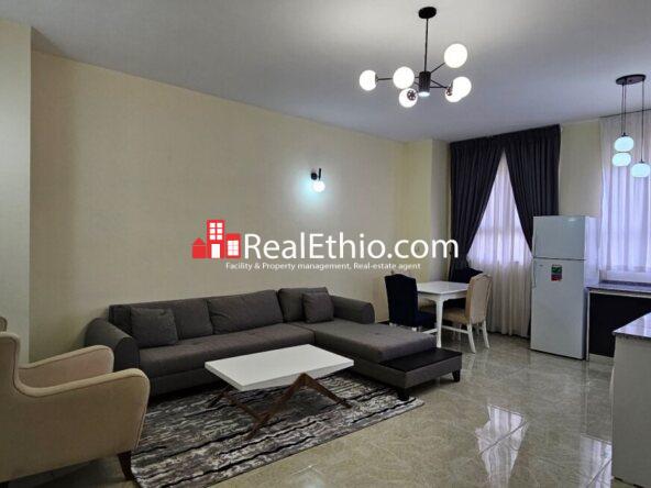 Furnished Two bedroom apartment for Rent, Bole Atlas, Addis Ababa.