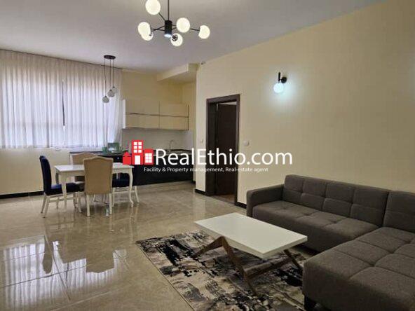Furnished One bedroom apartment for Rent, Bole Atlas, Addis Ababa.