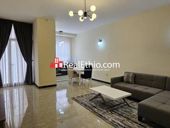 Furnished One bedroom apartment for Rent, Bole Atlas, Addis Ababa.