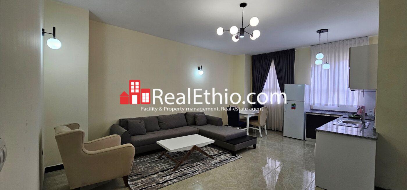 Furnished Two bedroom apartment for Rent, Bole Atlas, Addis Ababa.