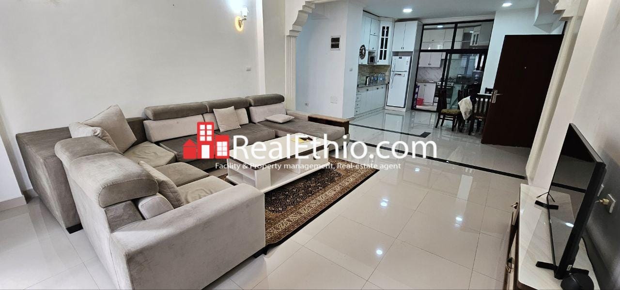 CMC Figa, 2 bedrooms furnished Apartment for Rent, Addis Ababa. Real
