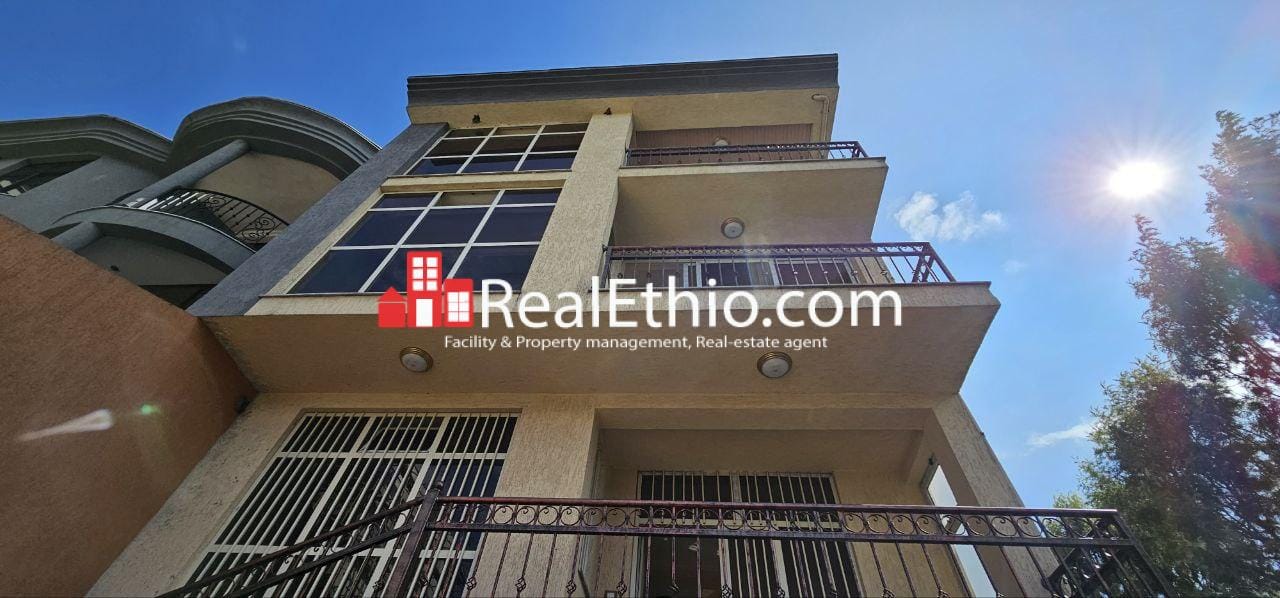 Goro, G+2+ Basement 5BR House for Rent, Addis Ababa. Real Ethio