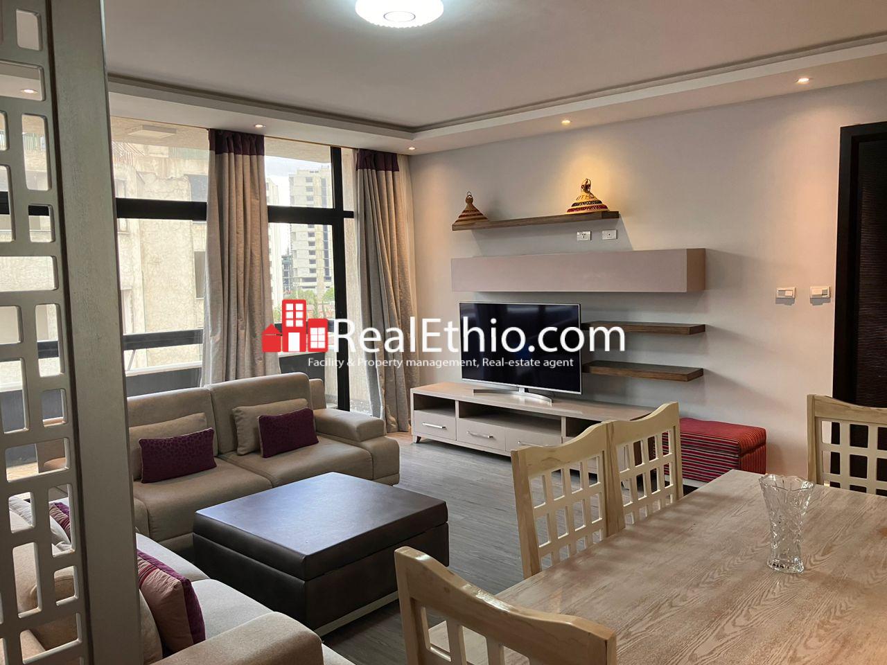 Furnished Three bedrooms Apartment for Rent, Bole Olympia, Addis Ababa