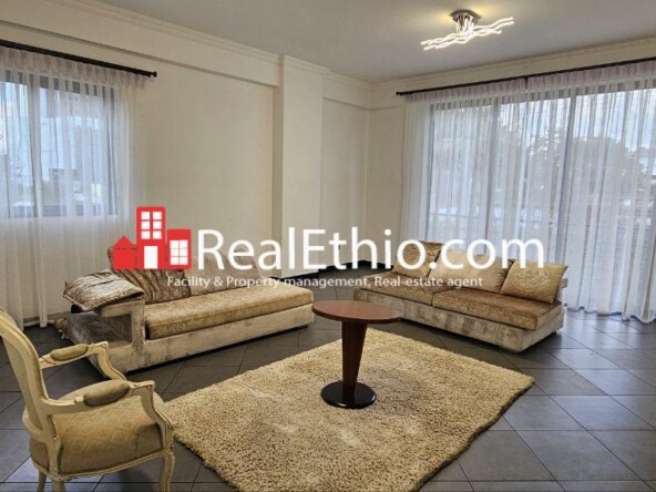 Two bedrooms Apartment for Rent, Lancha Or Meskel Flower, Addis Ababa.
