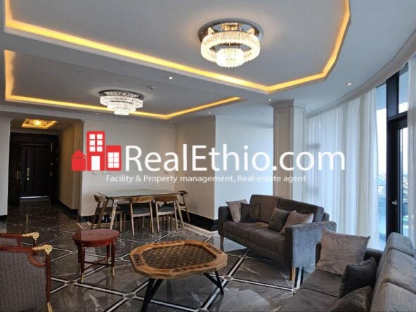 Furnished Three bedrooms Apartment for Rent, Bole Wolosefer, Addis Ababa, Ethiopia.