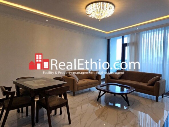 Furnished two bedrooms Apartment for Rent, Bole Wolosefer, Addis Ababa, Ethiopia.