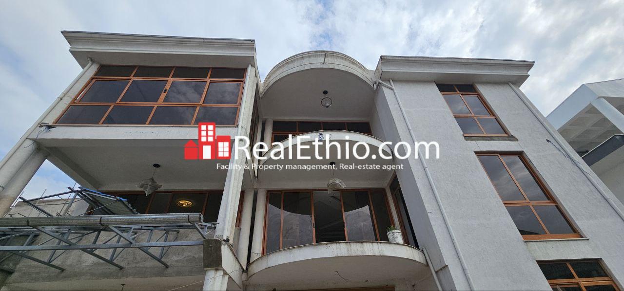 Five bedrooms G+2+ basement House for Sale, Lebu Haile Garment, Addis Ababa, Ethiopia. Real Ethio